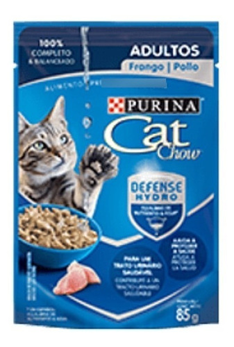 Sachet Cat Chow Adulto Pollo 15 Un.