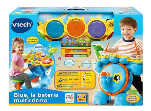 Mini Batería Vtech Infantil Interactiva Musical 