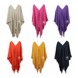 Lote De 6 Capas Ponchos Zarapes Unisex Mexicanos Mod Cozumel