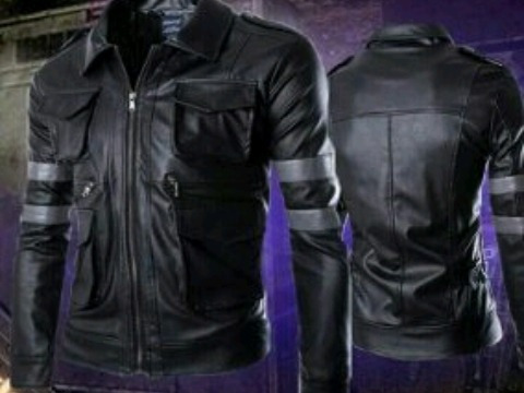 Campera De Cuero Resident Evil 6 (hombre)