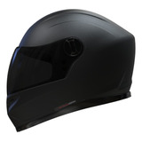 Casco Integral Moto Vertigo V32 Vanguard Negro Mate