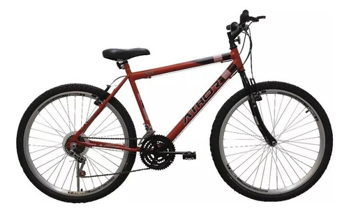 Bicicleta Aro 26 Mtb 18/m Legacy Vermelha Athor Bikes