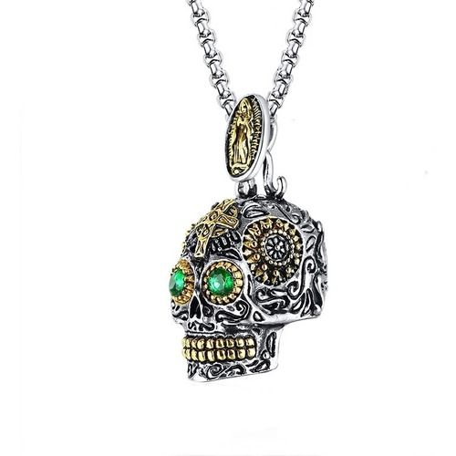 Collar Calavera Santa Muerte Para Hombre Y Mujer Moda 2020