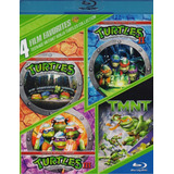 Las Tortugas Ninja 1 2 3 + Tmnt Peliculas 4 Film Blu-ray