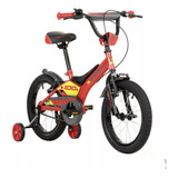 Bicicleta Gw Pilot R16 Acero Niños Ruedas Aux 5-8 Años