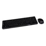 Kit De Teclado Y Mouse Vorago Km-302 Inalámbrico Usb Español