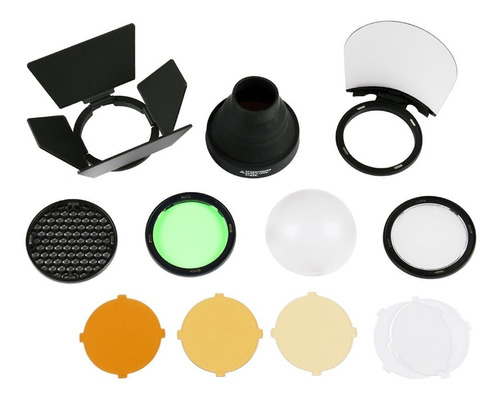 Kit De Accesorios Ak-r1 Para Godox Round Head