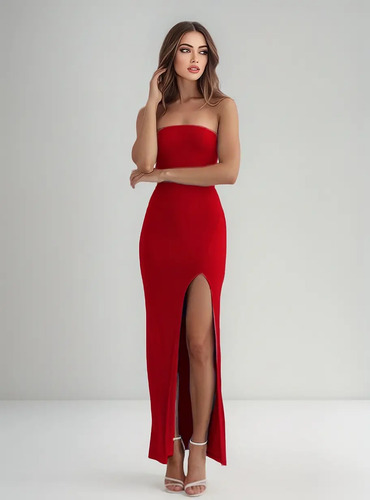 Vestido Elegante Para Fista Noche Mujer | MercadoLibre