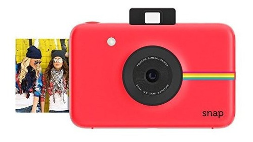 Camara Digital Instantanea Polaroid Snap Roja Con Tecnologia