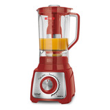 Liquidificador Turbo Inox Red 6 Lâminas Polishop 127volts