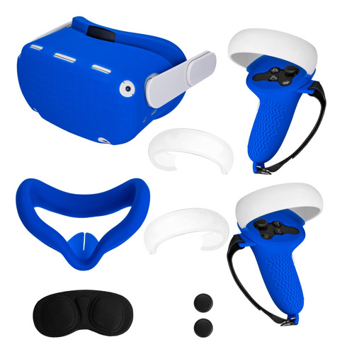 For Meta/oculus Quest 2 Accessories, Quest 2 Silicone Face C