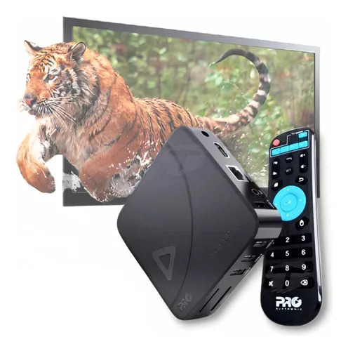 Smart Box Tv 4k C/ Conteúdos Vitalícios Pro Eletronic