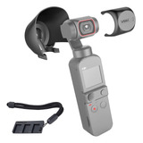 Parasol Para Lente Dji Osmo Pocket 2 + Tapa De La Lente + C.