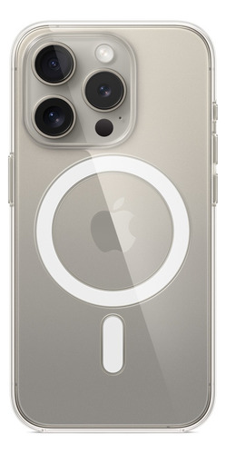 Capa Capinha Case Clear Magnética Para iPhone 15 Pro