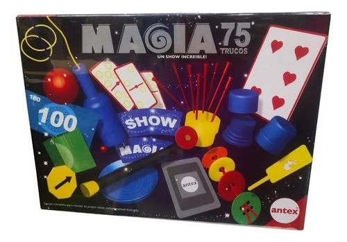 Juego De Magia 75 Trucos Accesorios Antex