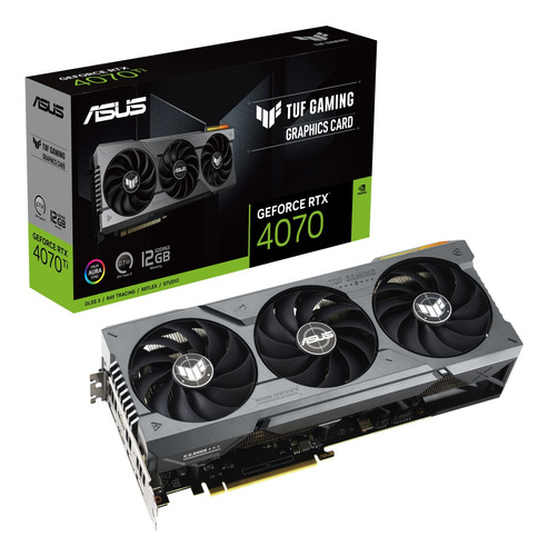 Placa De Video Asus Tuf Gaming Rtx 4070 Oc 12gb Gddr6x Pcreg