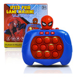 Pop It Electrónico Spiderman Juguete Didáctico Hombre Araña