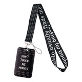 Porta Carnet Y Lanyard Harry Potter Muggle Porta Documento