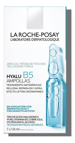 La Roche-posay Hyalu B5 Ampollas Hyalu B5 7 Monodosis 1,8ml