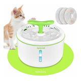 Brote Mascota Fuente 2l 67 Oz Fuente De Agua Gato Con B...