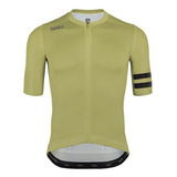 Jersey Ciclismo M/c Suarez Hombre Solid Green Gold 2.4