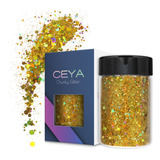 Ceya Purpurina Gruesa Hologrfica, 4.2 Onzas/4.23oz, Polvo De