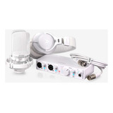 Kit Grabacion Interfaz Arturia Minifuse Recording Pack White