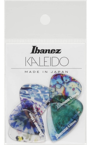 Ibanez Kaleido Series Picks 6 Pack 0.88mm