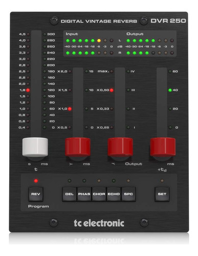 Tc Electronic Dvr250-dt Digital Reverb Con Interfaz.