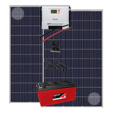 Kit Motorhome Kombi Painel Solar 560w 12v  Osda Com Bateria
