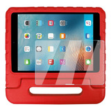 Mica + Funda Uso Rudo Goma Para iPad Air 1 9.7 A1474 A1475