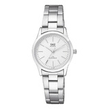 Reloj Q&q Mujer Qa47-212 Pulsera Acero