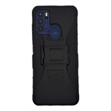 Funda Motorola G60s G60 Protector Case Uso Rudo Clip 