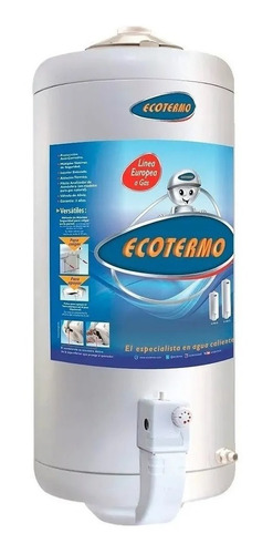 Termotanque Ecotermo Le 80 Litros Gas Nat Superior Colgar