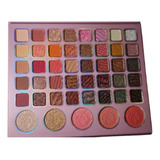 Paleta Maquillaje Sombras + Rubores X 45 Colores Mercury 