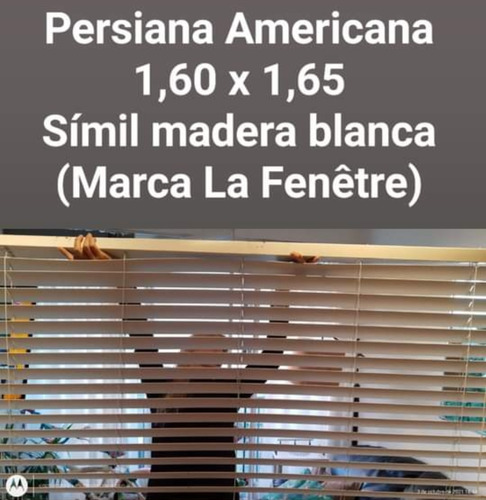 Persiana Americana Pvc  Precio Negociable