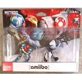 Amiibo Metroid Dread Samus Y E.m.m.i Nintendo Switch Sellado