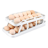 Organizador De Huevos Refrigerador Soporte Automatico Cocina