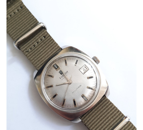 Reloj Tissot Militar Cuerda Años 1950s Vintage Excelente Edo