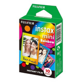Papel Fotográfico Instax Mini Rainbow 62x46mm Fujifilm 10un