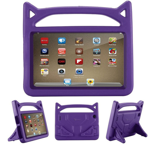 Funda De Tablet 7 (9a Gen 2019 / 7a Gen 2017) Riaour Morado