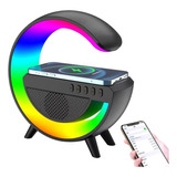 Parlante Portátil Bluetooth Karaoke Bafle Con Luz Multicolor