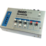 Consola Moon Mdj400 Usb Mixer 4 Canales Sonido Audio