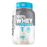 Suplemento Em Pó Atlhetica Nutrition Whey 100% Flavour 900g Sabor Leite
