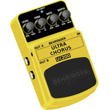 Pedal De Efecto Behringer Ultra Chorus Uc200 Amarillo [h25]