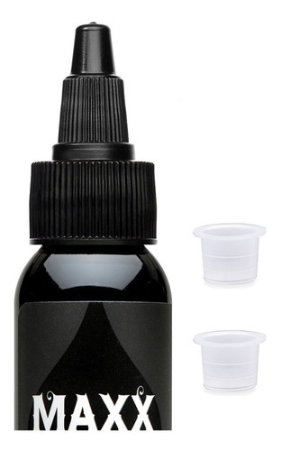 Kit Tinta Para Tatuar Eternal Ink Tattoo Blanco Negro 2 Oz