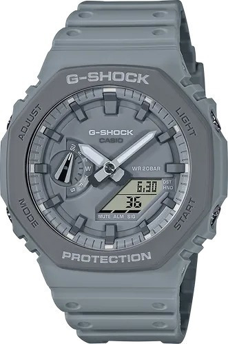 Reloj Casio G-shock Original Ga-2110et-8a Color De La Correa Gris