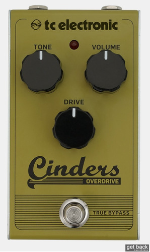 Pedal Efecto Tc Electronic Cinders Overdrive