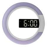 Reloj De Pared Led 3d, Reloj De Mesa Digital, Despertador, E