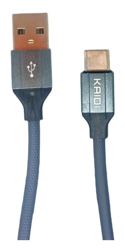 Cabo Carregador Turbo Rápido D Celular Usb Tipo C Reforçado 